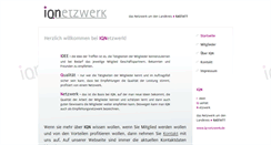 Desktop Screenshot of iq-netzwerk.de